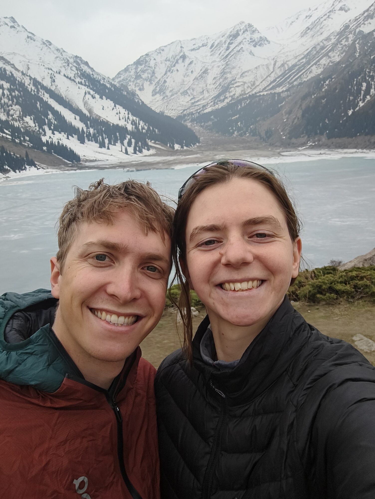 Kilian und Vanessa unterwegs